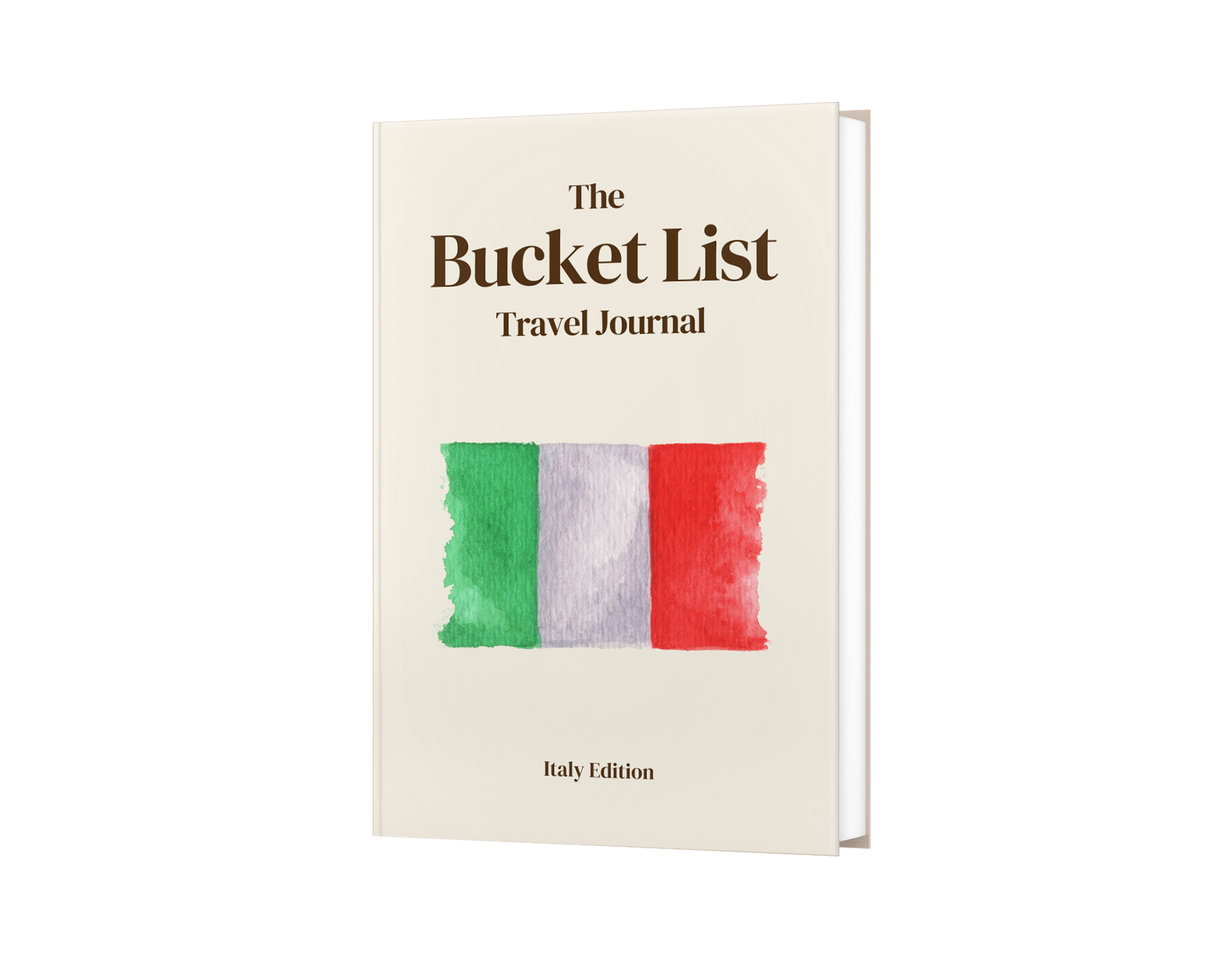 The Bucket List Travel Journal: Italy Edition
